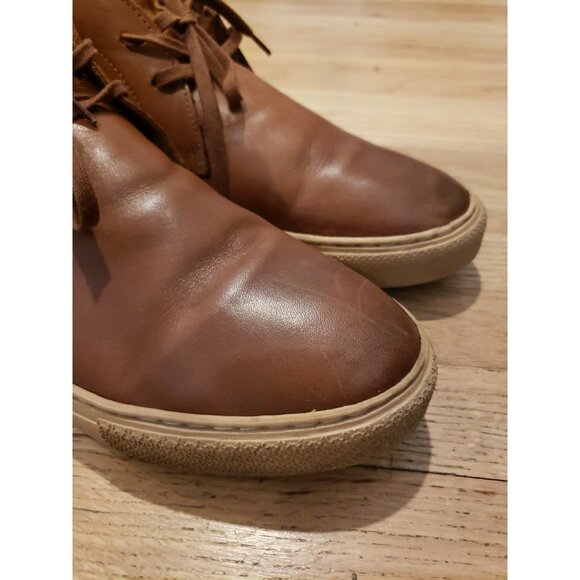 Mr B Shoes Mens Aldo Leather Chukka Sneakers Lace Up Sz 13 - Picture 10 of 15